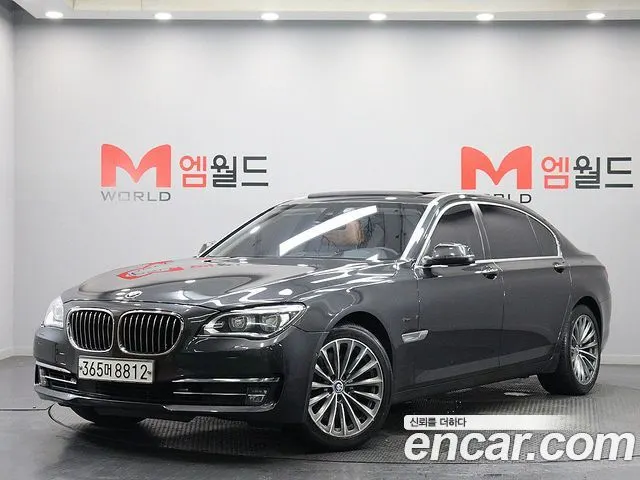BMW 7 SERIES 2014 — 170 261 км, серый, Корея — под ключ — фото 11