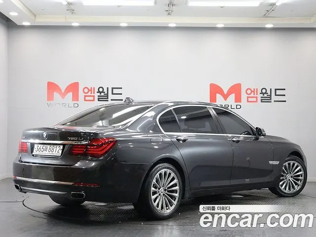 BMW 7 SERIES 2014 — 170 261 км, серый, Корея — под ключ — фото 3
