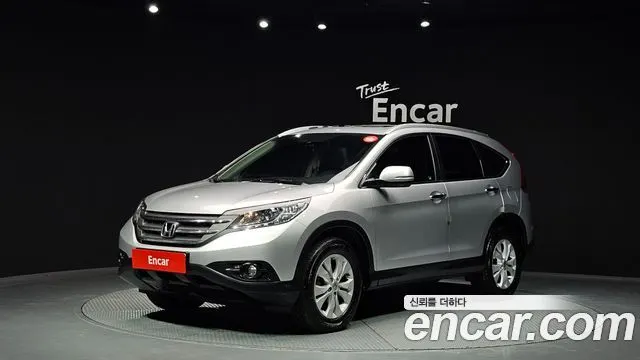 HONDA NEW CR-V 2013 — 167 659 км, серебристо-серый, Корея — под ключ — фото 1