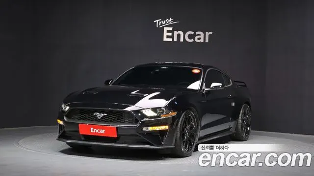 FORD MUSTANG 2018 — 94 156 км, чёрный, Корея — под ключ — фото 11