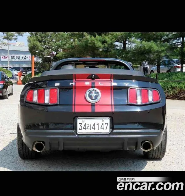 FORD MUSTANG 2010 — 110 660 км, чёрный, Корея — под ключ — фото 12