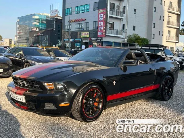 FORD MUSTANG 2010 — 110 660 км, чёрный, Корея — под ключ — фото 6