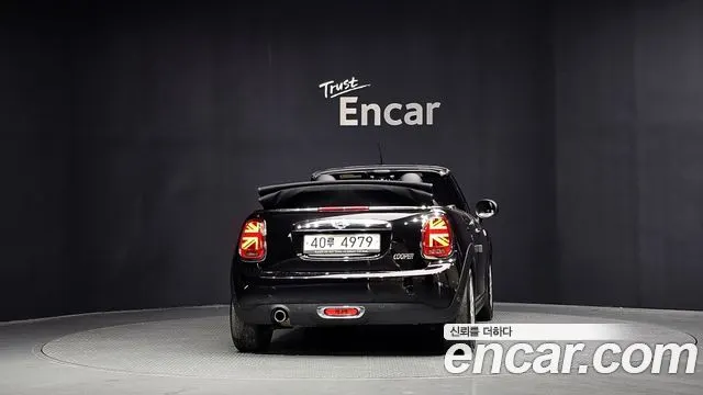 MINI COOPER CONVERTIBLE 2018 — 115 544 км, чёрный, Корея — под ключ — фото 4