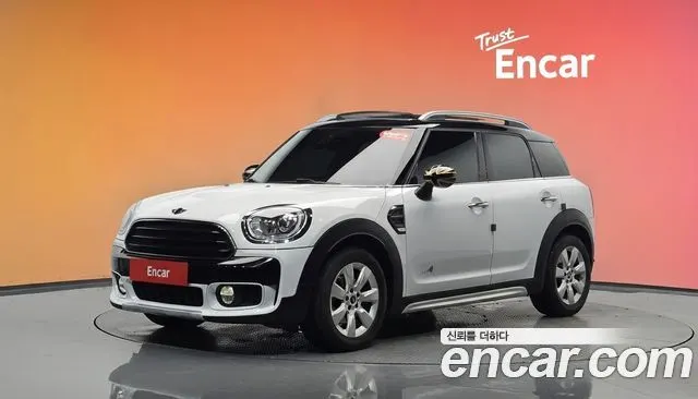 MINI COOPER D COUNTRYMAN 2018 — 79 747 км, белый, Корея — под ключ — фото 2