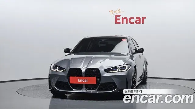 BMW M3 2024 — 24 920 км, серый, Корея — под ключ — фото 3