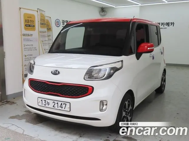 KIA RAY 2014 — 96 715 км, белый, Корея — под ключ — фото 11