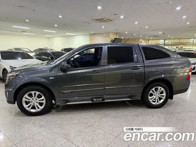 KGM KORANDO SPORTS 2016 — 230 606 км, серый, Корея — под ключ — фото 3