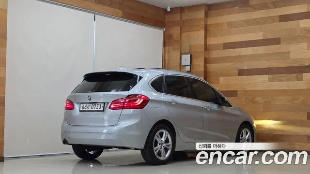 BMW 2 SERIES ACTIVE TOURER 2016 — 78 180 км, серебристый, Корея — под ключ — фото 2