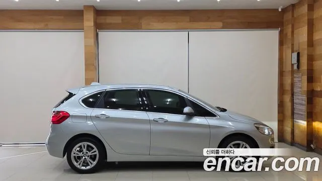 BMW 2 SERIES ACTIVE TOURER 2016 — 78 180 км, серебристый, Корея — под ключ — фото 6