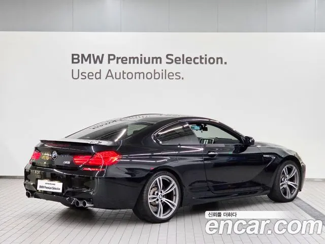 BMW M6 2013 — 70 510 км, чёрный, Корея — под ключ — фото 2