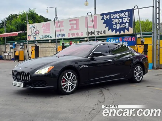 MASERATI QUATTROPORTE 2017 — 168 000 км, Корея — под ключ — фото 1