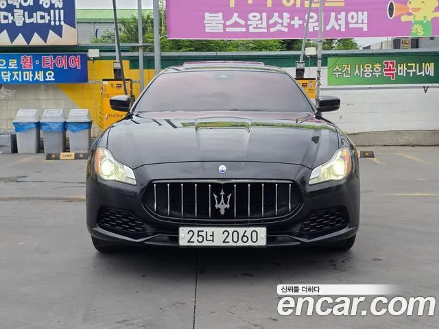 MASERATI QUATTROPORTE 2017 — 168 000 км, Корея — под ключ — фото 3
