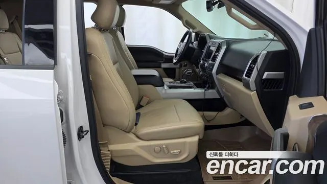 FORD F150 2017 — 127 076 км, белый-перламутр, Корея — под ключ — фото 11