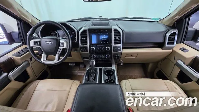 FORD F150 2017 — 127 076 км, белый-перламутр, Корея — под ключ — фото 7