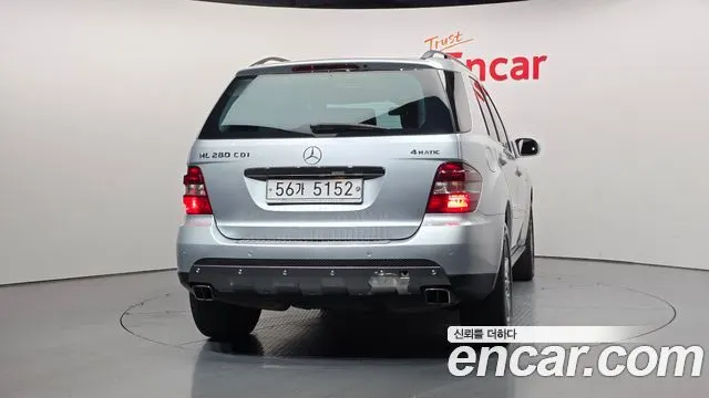 MERCEDES-BENZ M-CLASS W164 2008 — 255 929 км, серебристый, Корея — под ключ — фото 4