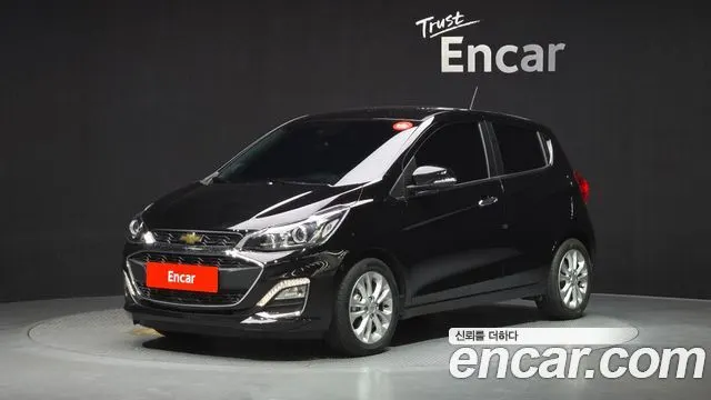 CHEVROLET SPARK 2019 — 20 571 км, чёрный, Корея — под ключ — фото 1