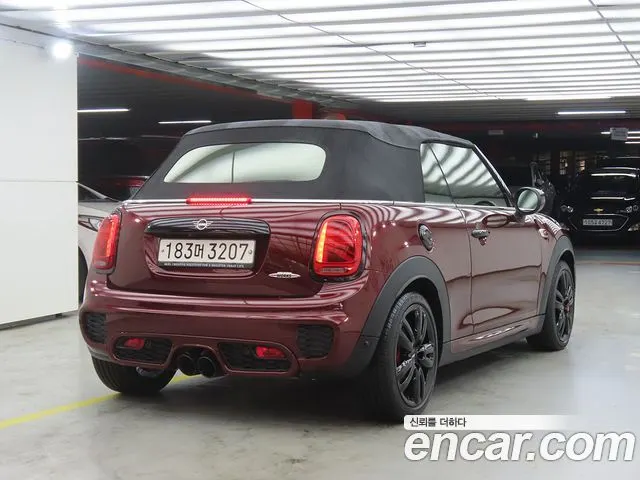 MINI COOPER S CONVERTIBLE 2020 — 49 661 км, белый, Корея — под ключ — фото 4