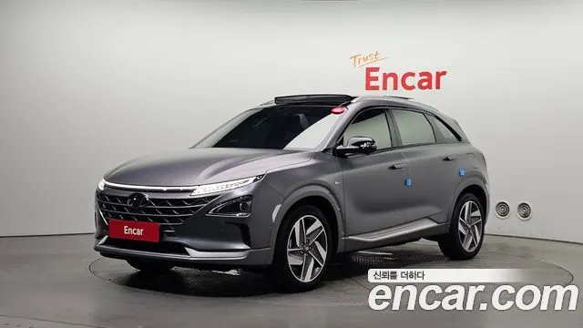 HYUNDAI NEXO 2021 — 31 179 км, серебристо-серый, Корея — под ключ — фото 1