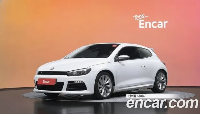 VOLKSWAGEN SCIROCCO 2014 — 161 903 км, белый, Корея — под ключ — фото 2