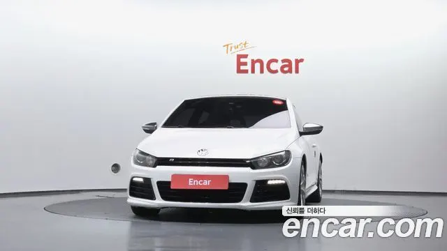 VOLKSWAGEN SCIROCCO 2014 — 161 903 км, белый, Корея — под ключ — фото 3