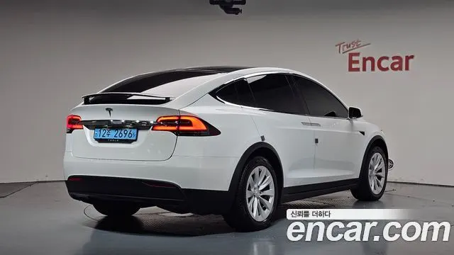 TESLA MODEL X 2020 — 132 243 км, белый, Корея — под ключ — фото 2