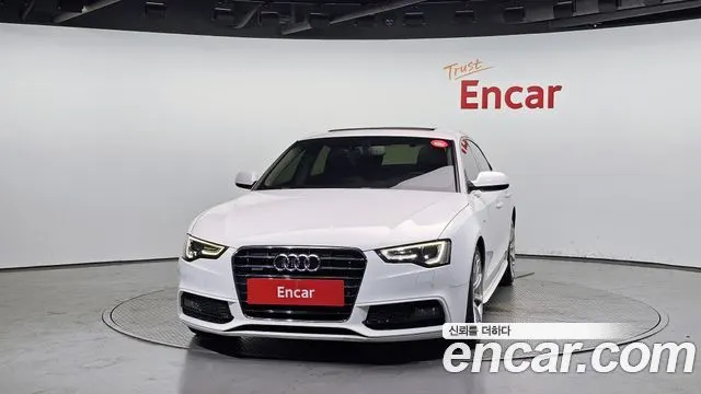 AUDI A5 2015 — 101 534 км, белый, Корея — под ключ — фото 3