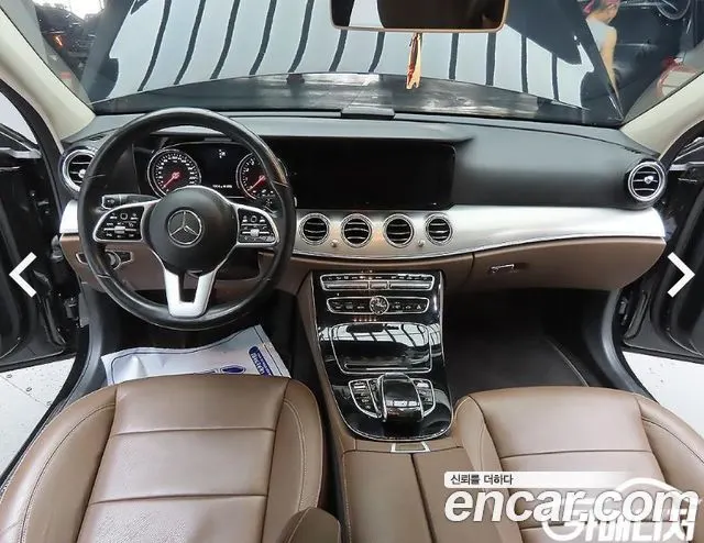 MERCEDES-BENZ E-CLASS W213 2019 — 100 000 км, чёрный, Корея — под ключ — фото 9