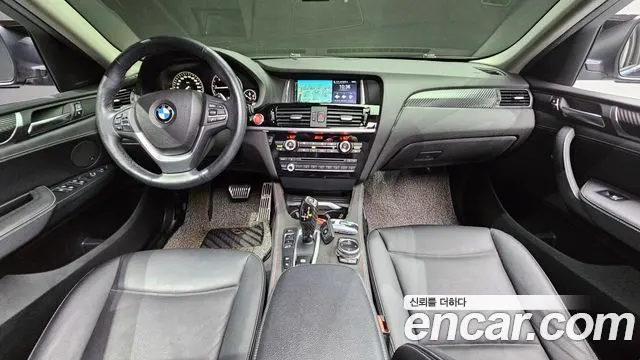 BMW X4 2015 — 169 453 км, синий, Корея — под ключ — фото 7