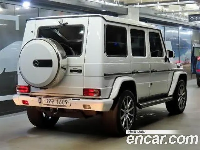 MERCEDES-BENZ G-CLASS W463 2017 — 144 651 км, белый, Корея — под ключ — фото 2