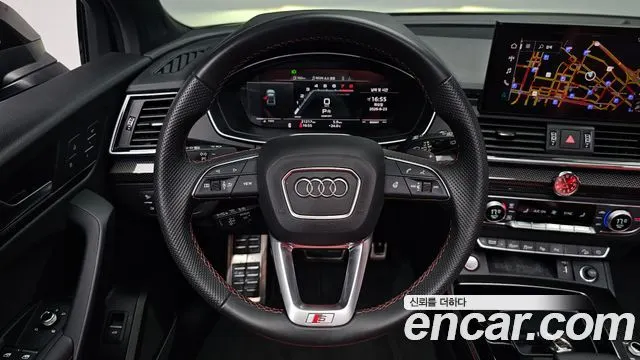 AUDI SQ5 2023 — 21 217 км, тёмно-зелёный, Корея — под ключ — фото 12