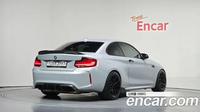 BMW M2 2021 — 32 423 км, светло-серебристый, Корея — под ключ — фото 2
