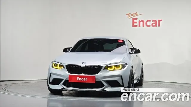 BMW M2 2021 — 32 423 км, светло-серебристый, Корея — под ключ — фото 3