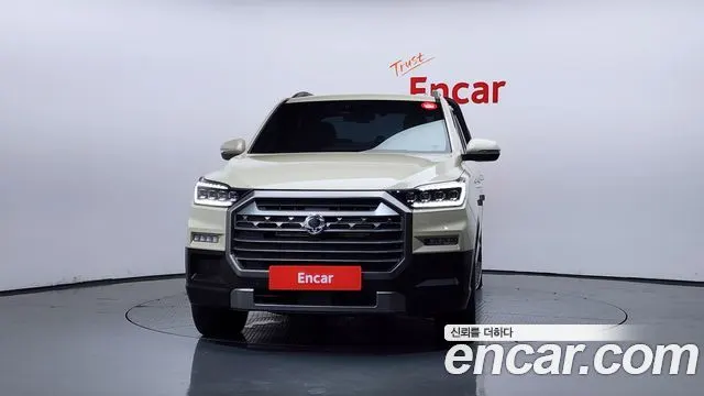 KGM REXTON SPORTS 2024 — 39 554 км, белый-перламутр, Корея — под ключ — фото 3