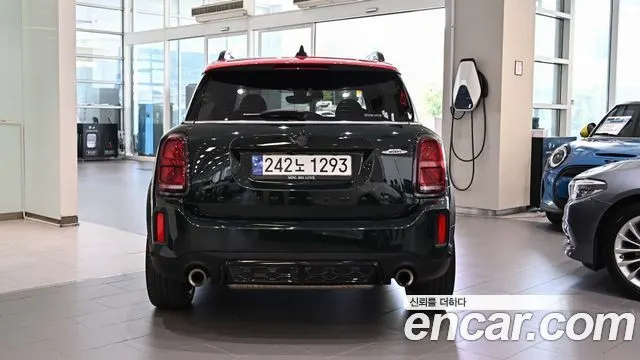MINI COOPER S COUNTRYMAN 2023 — 59 453 км, тёмно-зелёный, Корея — под ключ — фото 4