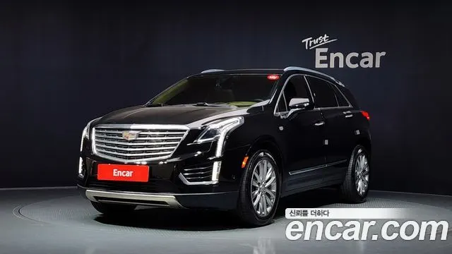 CADILLAC XT5 2018 — 142 054 км, чёрный, Корея — под ключ — фото 1