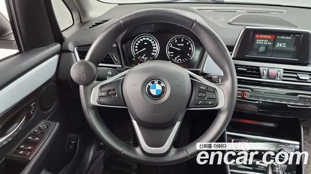 BMW 2 SERIES ACTIVE TOURER 2019 — 55 014 км, чёрный, Корея — под ключ — фото 12