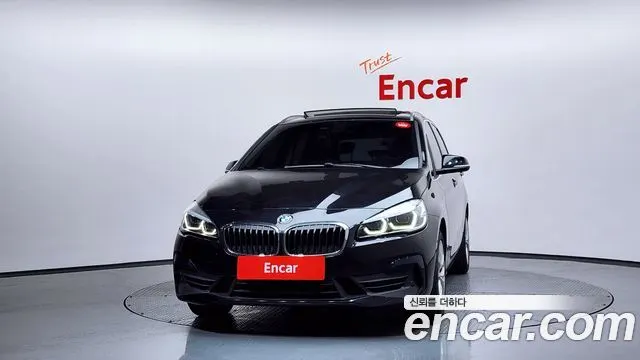 BMW 2 SERIES ACTIVE TOURER 2019 — 55 014 км, чёрный, Корея — под ключ — фото 3