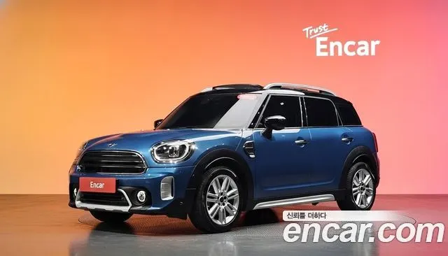 MINI COOPER COUNTRYMAN 2023 — 20 594 км, синий, Корея — под ключ — фото 2