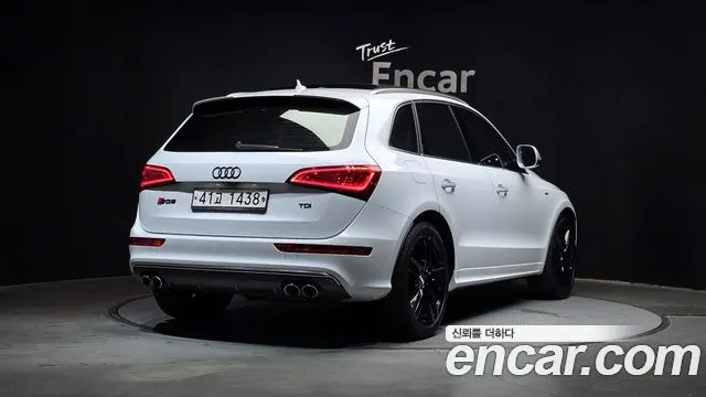 AUDI SQ5 2015 — 111 676 км, белый, Корея — под ключ — фото 2