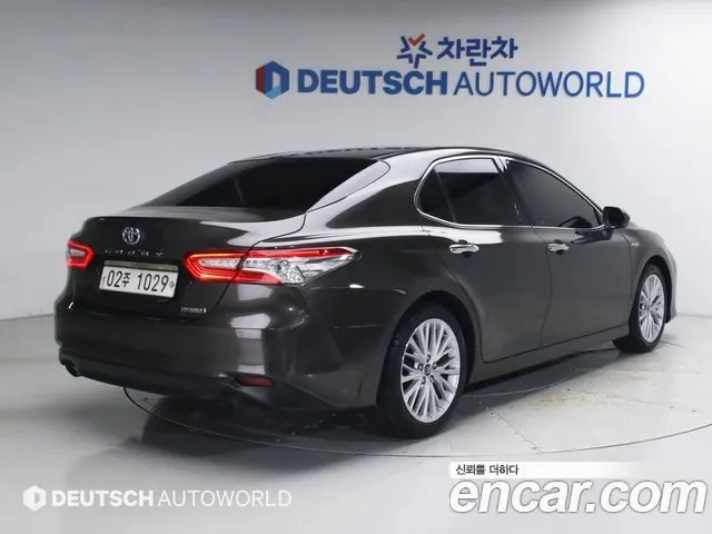 TOYOTA CAMRY 2019 — 201 357 км, серый, Корея — под ключ — фото 2