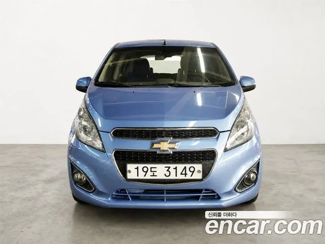 CHEVROLET SPARK 2014 — 73 800 км, голубой, Корея — под ключ — фото 11