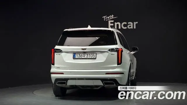 CADILLAC XT6 2021 — 60 826 км, белый, Корея — под ключ — фото 4