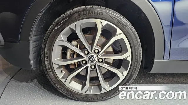 KGM TIVOLI AIR 2017 — 65 362 км, синий, Корея — под ключ — фото 5