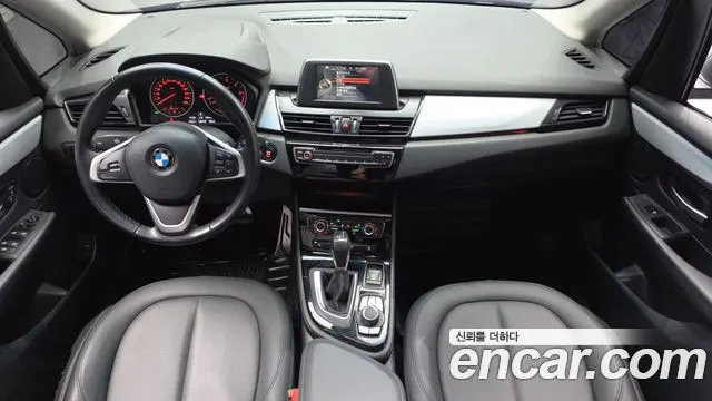 BMW 2 SERIES ACTIVE TOURER 2017 — 109 619 км, синий, Корея — под ключ — фото 7