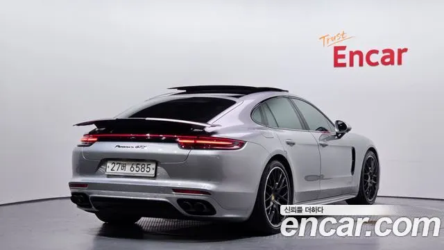 PORSCHE PANAMERA 2019 — 128 804 км, серебристый, Корея — под ключ — фото 2