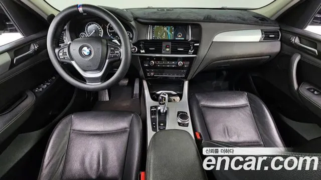 BMW X3 2016 — 207 536 км, серебристый, Корея — под ключ — фото 7