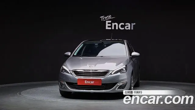 PEUGEOT 308 2015 — 169 749 км, серебристо-серый, Корея — под ключ — фото 3