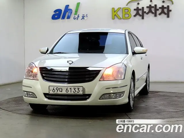 RENAULT KOREA SM7 NEW ART 2008 — 66 960 км, белый-перламутр, Корея — под ключ — фото 2