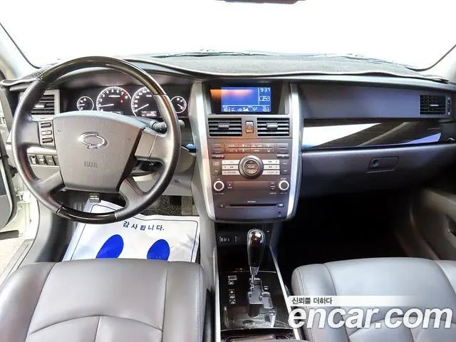 RENAULT KOREA SM7 NEW ART 2008 — 66 960 км, белый-перламутр, Корея — под ключ — фото 5