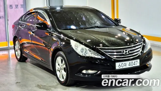 HYUNDAI SONATA 2012 — 65 090 км, чёрный, Корея — под ключ — фото 3